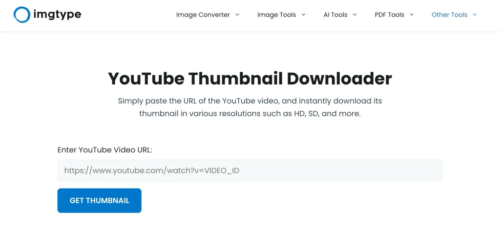 Youtube thumbnail Downloader Free