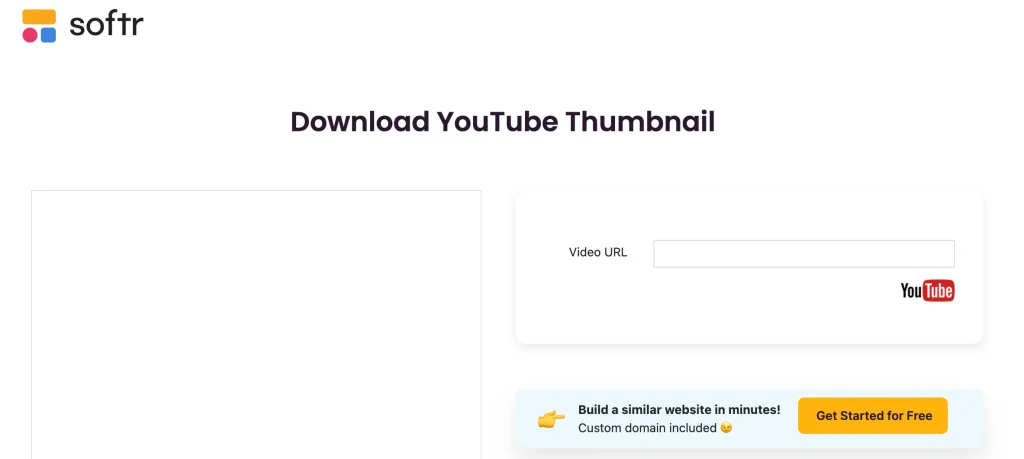 Image YouTube Thumbnail Downloader